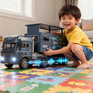 Diecast Du Lịch Ô Tô Đồ Chơi Hợp Kim Quán Tính Kéo Lại Âm Thanh Đèn Xoay Đầu Trẻ Em Quà Tặng