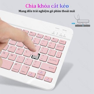 Bàn Phím Bluetooth Bộ Chuột Sạc Mỏng Không Dây Yên Tĩnh Đánh Máy Tính Bảng Điện Thoại Laptop