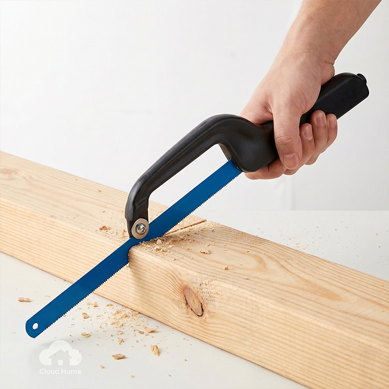 🌤️COD🌤️Cưa chân gà cán nhựa 12 inch, lưỡi linh hoạt 0.6mm, 24 răng/inch, dùng trong lắp đặt đường ống nước