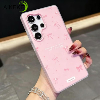 Ốp Điện Thoại Màu Kẹo Nơ Grace Đơn Giản Cho Realme 16 Pro Plus 15T 15X 15 Pro 14 Pro Plus Lite 14T 14X 13 Pro 4G 5G Matte Casing Sweet 2 in1 Bìa Cứng