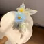 Mũ Đội Đầu Hanfu Cổ Thiết Kế Ban Đầu Handmade Gradient Xanh Hoa Nóng Phụ Kiện Tóc Kẹp Tóc Hanfu Phụ Kiện Tóc