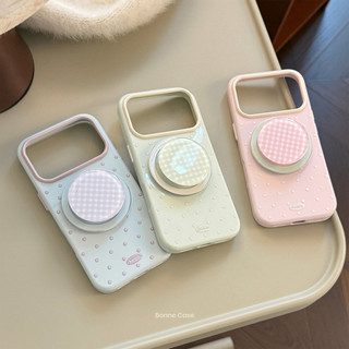 [Sheren] Vỏ điện thoại chấm bi đơn giản Thích hợp cho i17 16 15 14 13 12 11 pro max Vỏ bảo vệ chống sốc