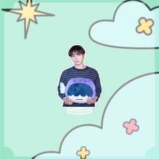 Đồ Trang Trí Để Bàn Chân Đế Hai Mặt Acrylic, Phong Cách Kpop Mới, Chủ Đề Xung Quanh Thần Tượng