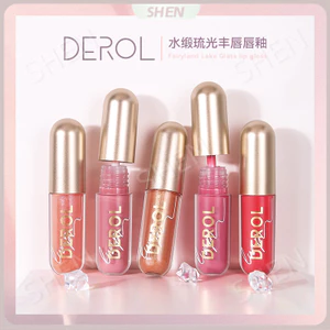 D.G Gừng Bạc Hà Son Bóng Dưỡng Ẩm Màu Môi Tiêu Tăng Cường Môi Chất Lỏng Ngọc Trai Mịn Lấp Lánh Son Bóng