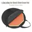 toyuvn fangzi Silent Drum Pad Mang theo Túi đựng cho 10 inch Dumb Black