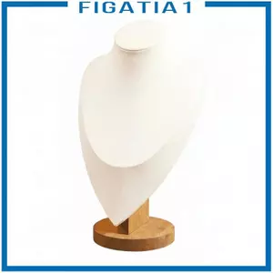 Vòng cổ trưng bày Giá đỡ trang sức nhung Mannequin Khay gỗ để bán lẻ Trang sức và Bộ sưu tập gia đình