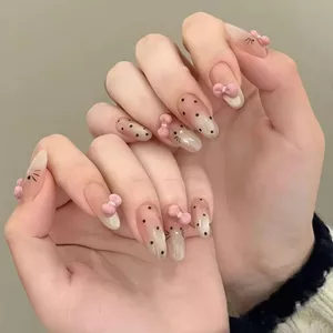 Mắt Mèo Pháp Handmade Wear kitty Chấm Bi Nhẹ Nhàng Làm Trắng Sao Ánh Sáng Dễ Thương Đơn Giản Cao Cấp Làm Móng Tay