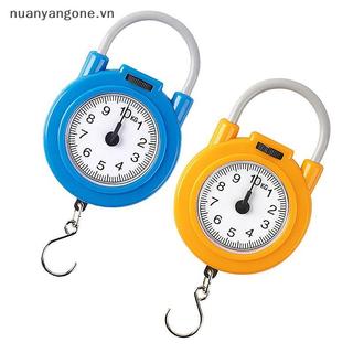 Nuanyangone.vn 10kg Cân cơ treo di động Hành lý cá Cân nhà bếp Treo kỹ thuật số có độ chính xác cao Cân lò xo mới