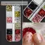 TRTR 12 Hộp Móng Tay Lấp Lánh Kim Sa Lấp Lánh Ngôi Sao Trái Tim Phối Hình Lấp Lánh Làm Móng Tay Phụ Kiện Cho DIY Nail Art Salon Sử Dụng VN
