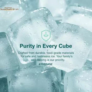 TRTR Bấm Xuống Khay Đá Viên Có Nắp Dễ Dàng Ra Khối Dụng Cụ Làm Cho Nhà Bếp Gia Đình Đồ Uống Lạnh Và Cotails VN