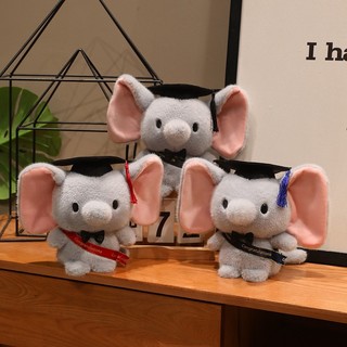 PLUS✨Tốt nghiệp Hoạt Hình Động Vật Voi Vịt Đồ Chơi Búp Bê Vịt Vàng Dễ Thương Plushie Voi Đồ Chơi Quà Tặng Cho Bé Gái Và Bé Trai Quà Tặng Tốt Nghiệp Sáng Tạo, Quà Tặng Sinh Nhật