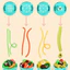 VN Children DIY Clay Noodle Maker, Đồ chơi sáng tạo cho trẻ em, Bộ đồ chơi đất sét cho trẻ em