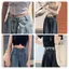 AqToCna 1 Bướm Eo Nút Jean Nút Pin Tái Sử Dụng Quần Áo Lắp Dụng Cụ Không Cần May Nút Trang Trí Quần AqToCna