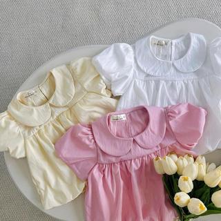 A992-[tomnaukids] Áo sơ mi cổ bèo sen cho bé mặc hè cực xinh - Size 9-36Kg