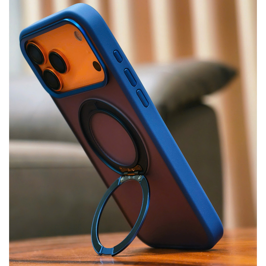 [Chính Hãng] Ốp Lưng Mutural Armor Magnetic Nhám Viền Chống Sốc Kèm Giá Đỡ Xoay 360° cho iPhone 17 Pro Max