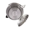 Ấm đun nước bằng thép không gỉ ngoài trời SQ3 1.2L Leo núi và cắm trại Nồi treo di động Dụng cụ nấu ăn QS3