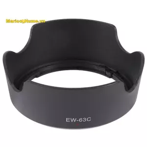Lens Hood Ống Kính Máy Ảnh EW-63C EW63C Cho EF-S 18-55mm F / 3.5-5.6 IS STM