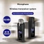 Bộ chuyển đổi micrô không dây UHF Bộ phát và thu có thể sạc lại XLR cho micrô động 0V