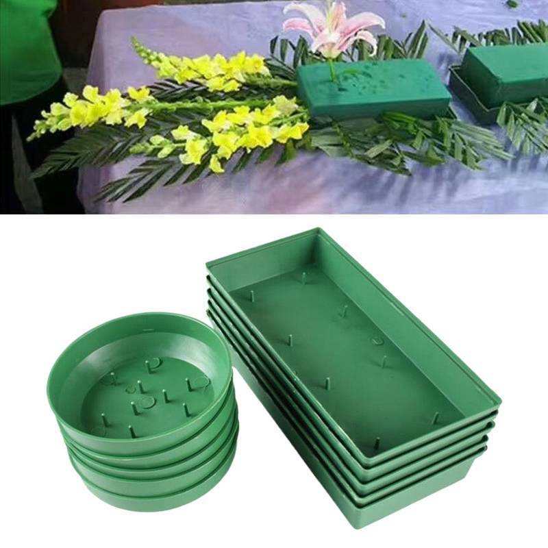 CANAMEK Khay xốp cắm hoa trang trí bình hoa, đế giữ hoa, mút cắm hoa dùng cho tiệc cưới, lối đi, sự kiện CSF