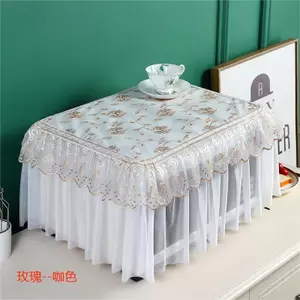 XYLJJ14 Tùy Chỉnh Lò Vi Sóng Lò Nướng Điện Vỏ Máy In Đẹp Bao Gồm Tất Cả Chống Bụi Dầu Đa Năng Ren Thêu Bao Vải