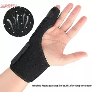 HFSHY Kẹp Ngón Tay Nhỏ Dây Đeo Ngón Tay Tấm Nhôm Hỗ Trợ Vỏ Bánh Tendon Găng Tay Bảo Vệ Ngón Tay Nhỏ Bảo Vệ Cổ Tay VN