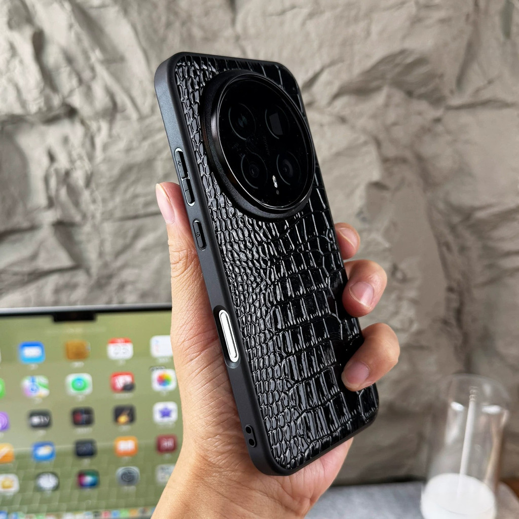 Dành Cho Honor Magic 8 Pro RSR 7 Pro 6 Pro 6 Xu Hướng Thời Trang Cuối Cùng Họa Tiết Da Cá Sấu Vỏ Điện Thoại Da / Cạnh Mềm Chống Sốc Honor Cover