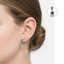 Nhẫn hình chữ U DONOVANQQ Dangle Star, ASTM F136 Titan Chủ đề bên trong Titan vách ngăn Barbell, Bóng không gây dị ứng Niken Trang sức xuyên không phai màu Bãi biển mùa hè