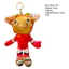 < Pluscloth > Móc khóa sang trọng bóng đá dễ thương – Mặt dây chuyền động vật nhồi bông kỷ niệm Fifa mềm cho túi xách Ba lô Quà tặng vui nhộn cho người hâm mộ thể thao ở Đông Nam Á Búp bê sang trọng bóng đá