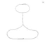 Tối giản Bodychain Trang sức Dây thắt lưng Hợp kim thanh lịch Dây chuyền bụng Phụ kiện trang sức cho bé gái Quần áo nữ Collocation
