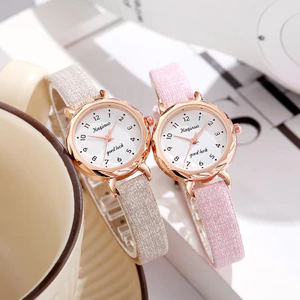 Đồng hồ Niche Simple All-Match Thạch anh nhỏ dành cho sinh viên Mặt số nhỏ Nhật Bản Phong cách Hàn Quốc 26.5.10