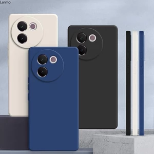 Tpu mềm cho Ốp lưng Vivo V30E 5G, màu trơn Vivo V30E Vỏ bảo vệ silicon chống rơi màu trơn đơn giản