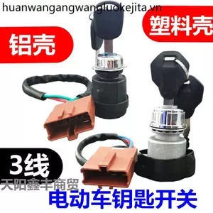 Cửa chìa khóa xe điện Ba bánh Bốn bánh Công tắc đánh lửa xe ba dây 2-S