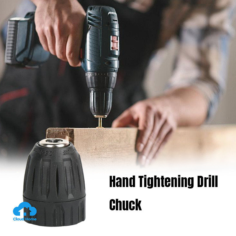 🌤️COD🌤️Đầu kẹp máy khoan pin, đầu kẹp mũi khoan autolock 10mm, đầu kẹp nhựa abs bền bỉ Thay Thế Máy Khoan điện