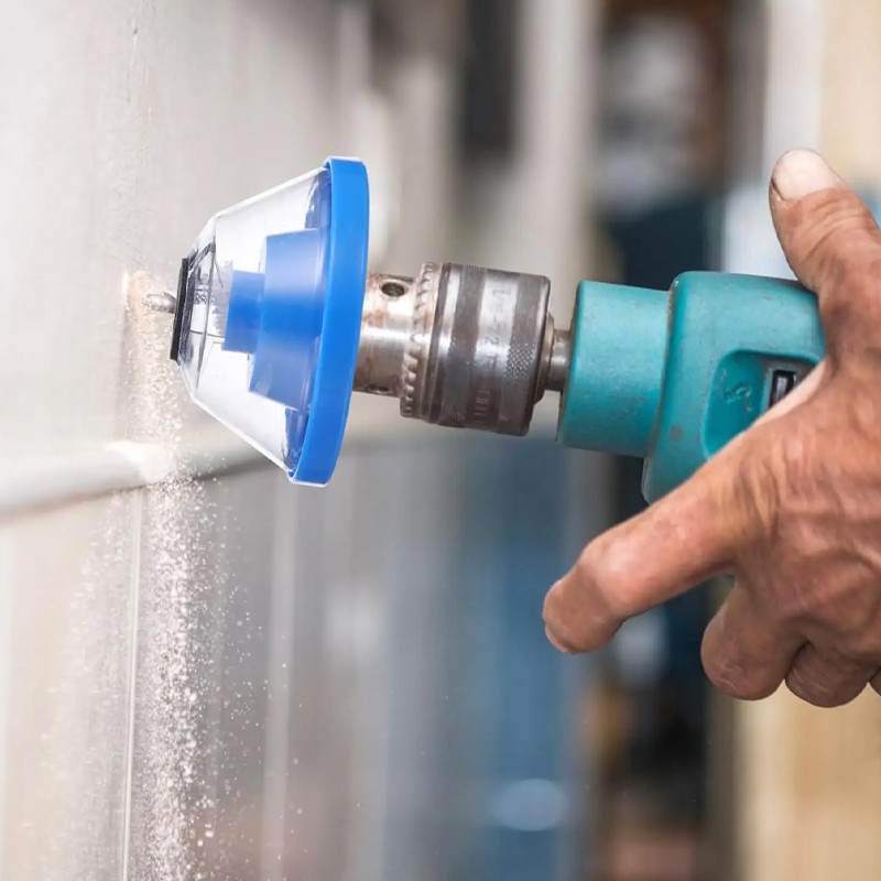 Nắp che bụi cho máy khoan cầm tay điện, khay hứng bụi, dụng cụ bảo vệ máy khoan búa.