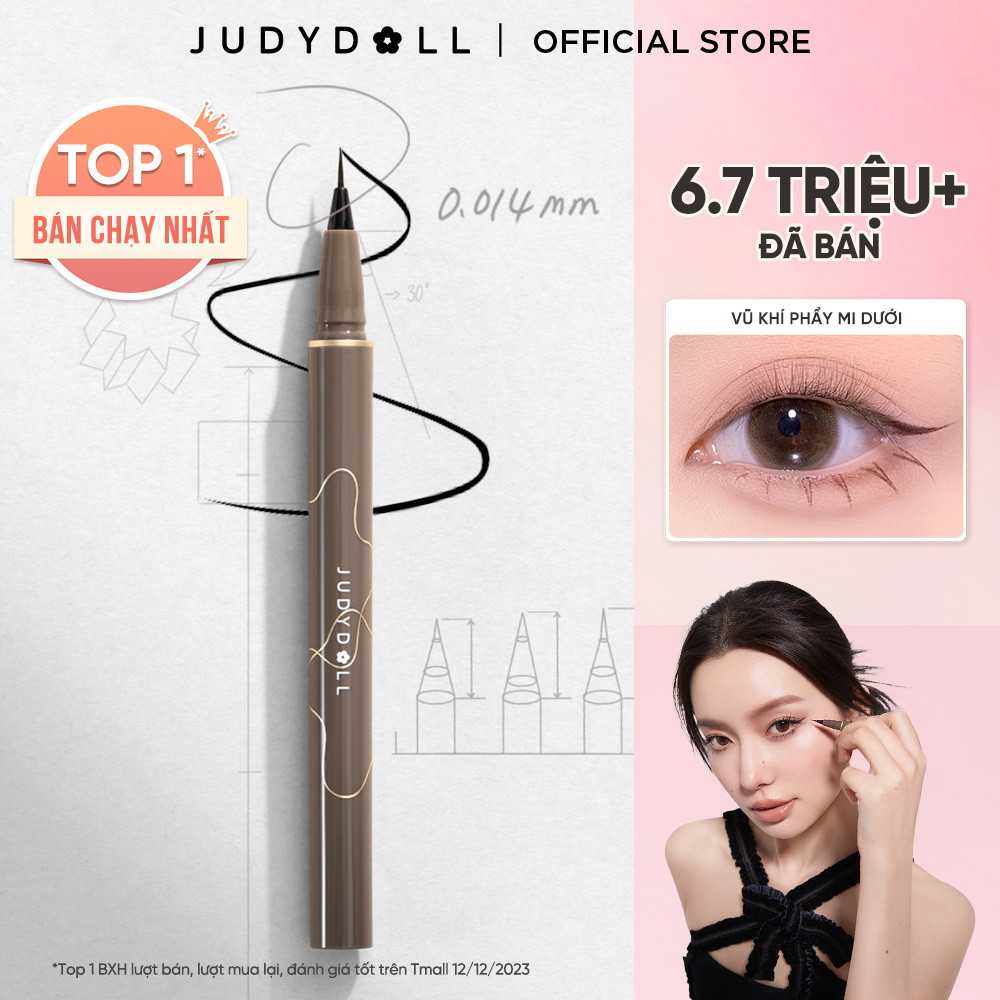 [Tổng Hợp] Bút Kẻ Mắt Nước JUDYDOLL Không lem Không trôi Chống nước Khô nhanh Kẻ mi dưới dễ dàng