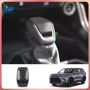 Núm chuyển số ô tô Trim Sticker Gear Head Cover Carbon Fiber Trim cho Grand 2024