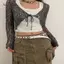 Thắt lưng nữ vintage dây da mỏng, phong cách punk kim loại độc đáo từ AqToCna