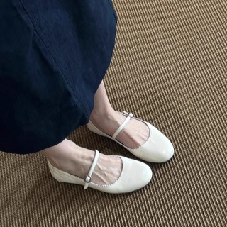 Phong Cách Retro Văn Học Một Từ Khóa Miệng Nông Giày Phù Hợp Với