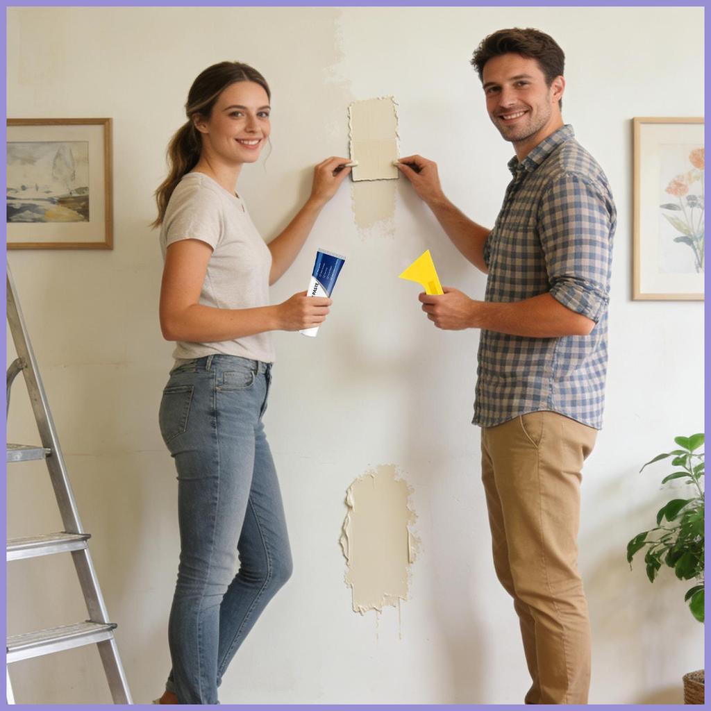 Sửa chữa lỗ vách thạch cao Công cụ sửa chữa vết nứt tường với dụng cụ cạo Sửa chữa vết nứt vách thạch cao cho căn hộ Trang trại mueadsyvn