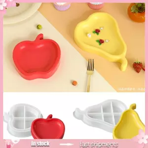 YOI Khay Nhựa Hình Trái Cây Khuôn Silicon Để Xà Phòng Handmade Trang Trí Nhà Cửa