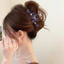Kẹp tóc cá mập phong cách Hàn Quốc cho mùa hè - Kiểu dáng cổ tích, nơ đầu lưng nữ tinh tế với kim cương giả RUG0