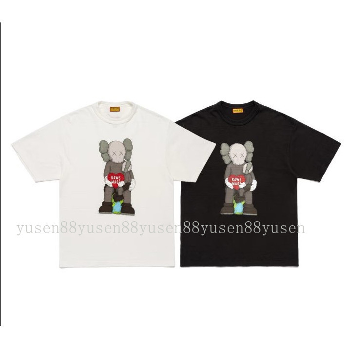 Áo thun cotton unisex cổ tròn in hình