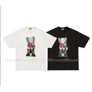 Áo thun cotton unisex cổ tròn in hình