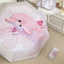 Hoạt Hình Dễ Thương Mưa Hoặc Mưa Ô Gấp Công Dụng Kép Chống Nắng Chống Tia UV Vinyl Ô Chống Nắng Tấm Che Nắng Hoàn Toàn Tự Động