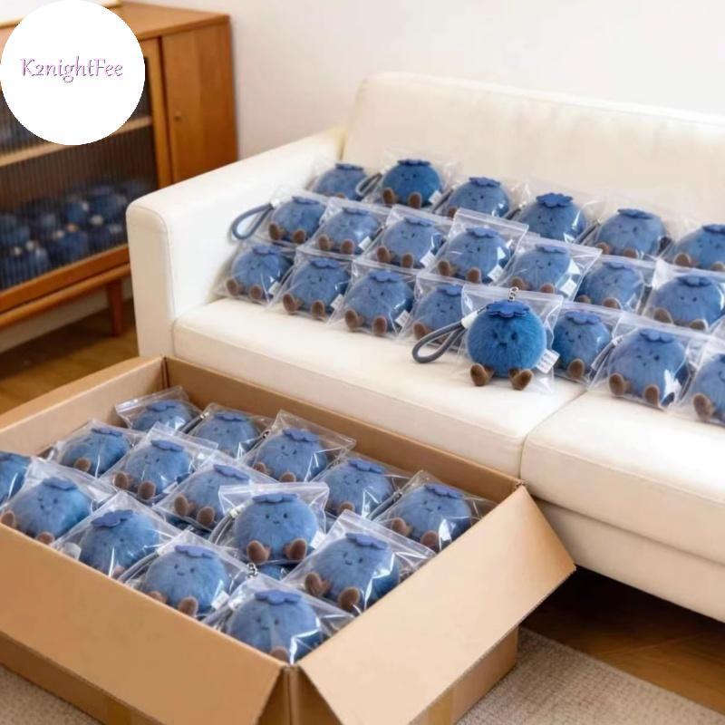 K2nightFee Blueberry Doll Sang Trọng Móc Khóa Túi Quyến Rũ Cho Bé Gái Mô Phỏng Dễ Thương Đồ Chơi Nhồi Bông Có Khuôn Mặt Vô Tội Cho Bapa Phụ Kiện Trang Trí VN