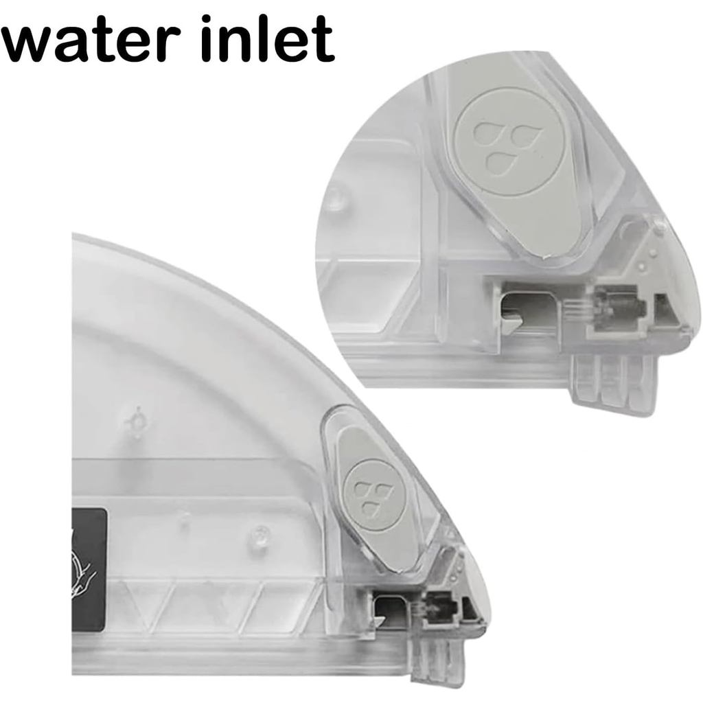 Bình nước thay thế (1 bình + 1 cây lau nhà) cho máy hút bụi Roborock Q5 / Q5 Pro / Q5 Max
