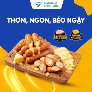 Xúc Xích Phô Mai Mozzarella  300g – Nhân Tan Chảy, Thịt Gà & Heo, Hương Vị Kiểu Thái