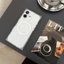Dành Cho iPhone 17 16 15 14 Pro Max 13 Pro Max 12ProMax Ốp Lưng Ins Đơn Giản Nửa Trong Suốt Màu Trắng IMD Matte Vuông Cứng Vỏ Điện Thoại Cho iPhone 17 Pro Max 15 Pro Max