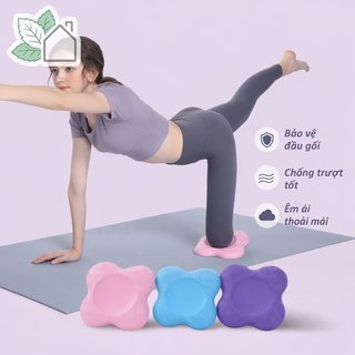 Miếng đệm đầu gối Yoga TPE dày, chống trượt, hỗ trợ khớp khi tập luyện