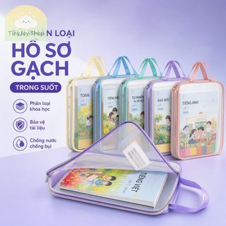 Túi đựng hồ sơ Zip lưới trong suốt Túi đựng tài liệu Dung tích lớn Nhà tổ chức trường học văn phòng bền bỉ